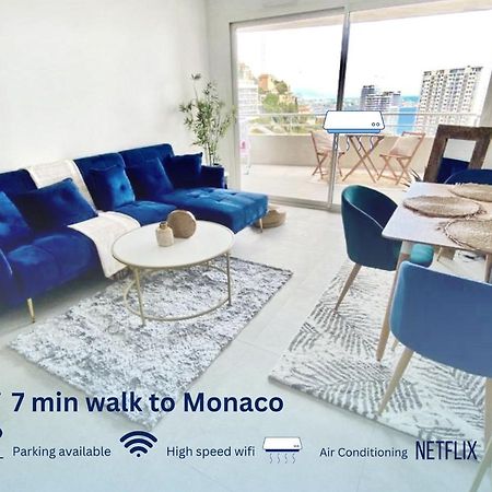 Appartamento Luxurious Flat At 5 Min By Walk To Monaco, Free Parking And Sea View Beausoleil Esterno foto